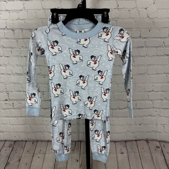 Hanna Andersson Frosty the Snowman Pajama Set Size 6/7 - Picture 1 of 7
